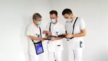 Tablettes brancardiers HPDA